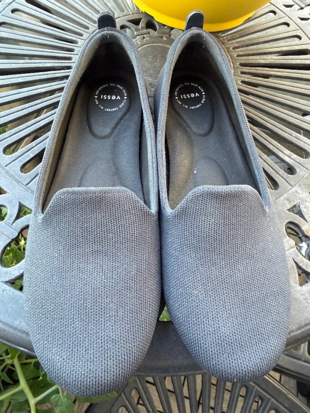 Vessi Market Flat Shoes - Navy Blue